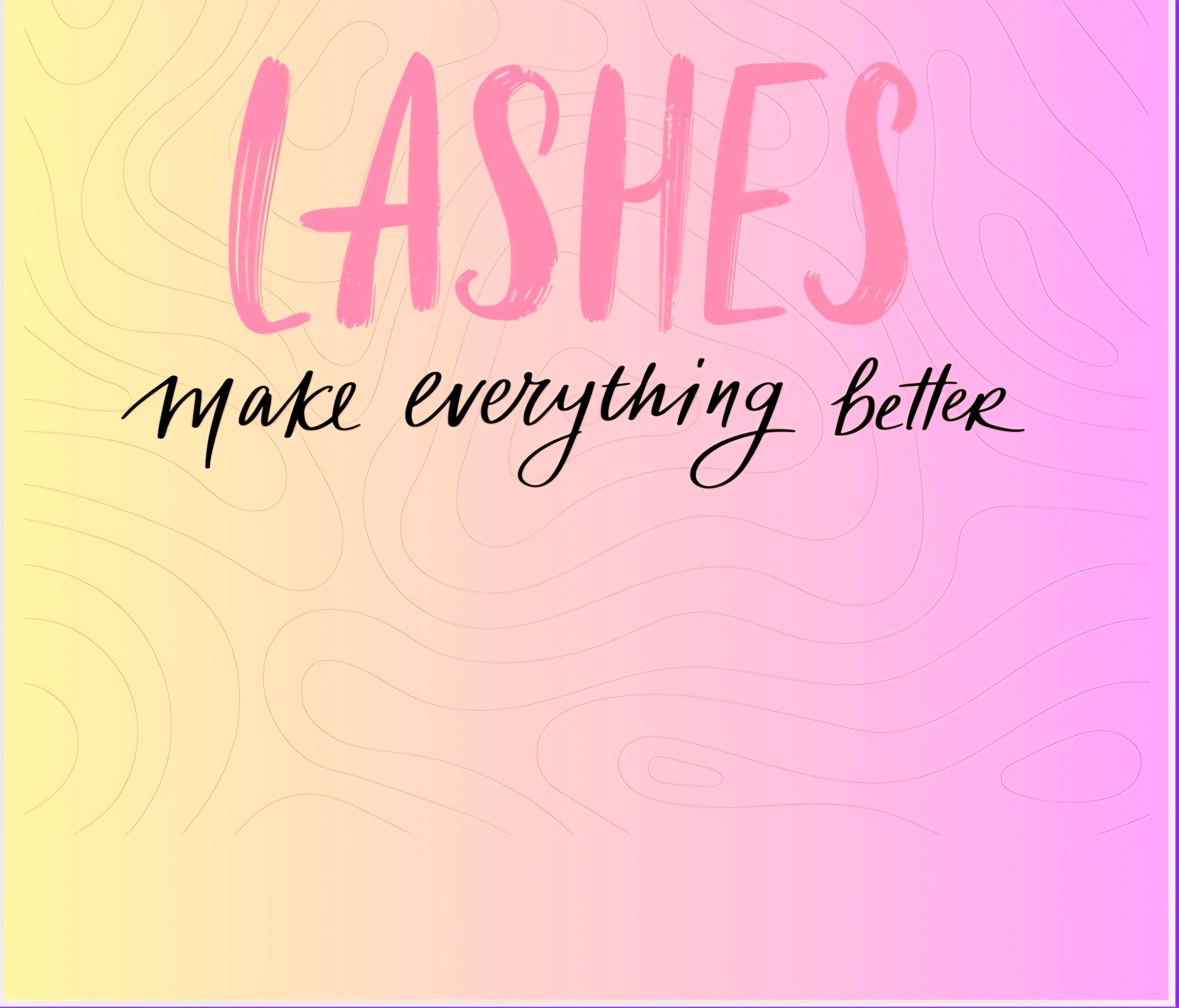 Lashes & Lash glue pen