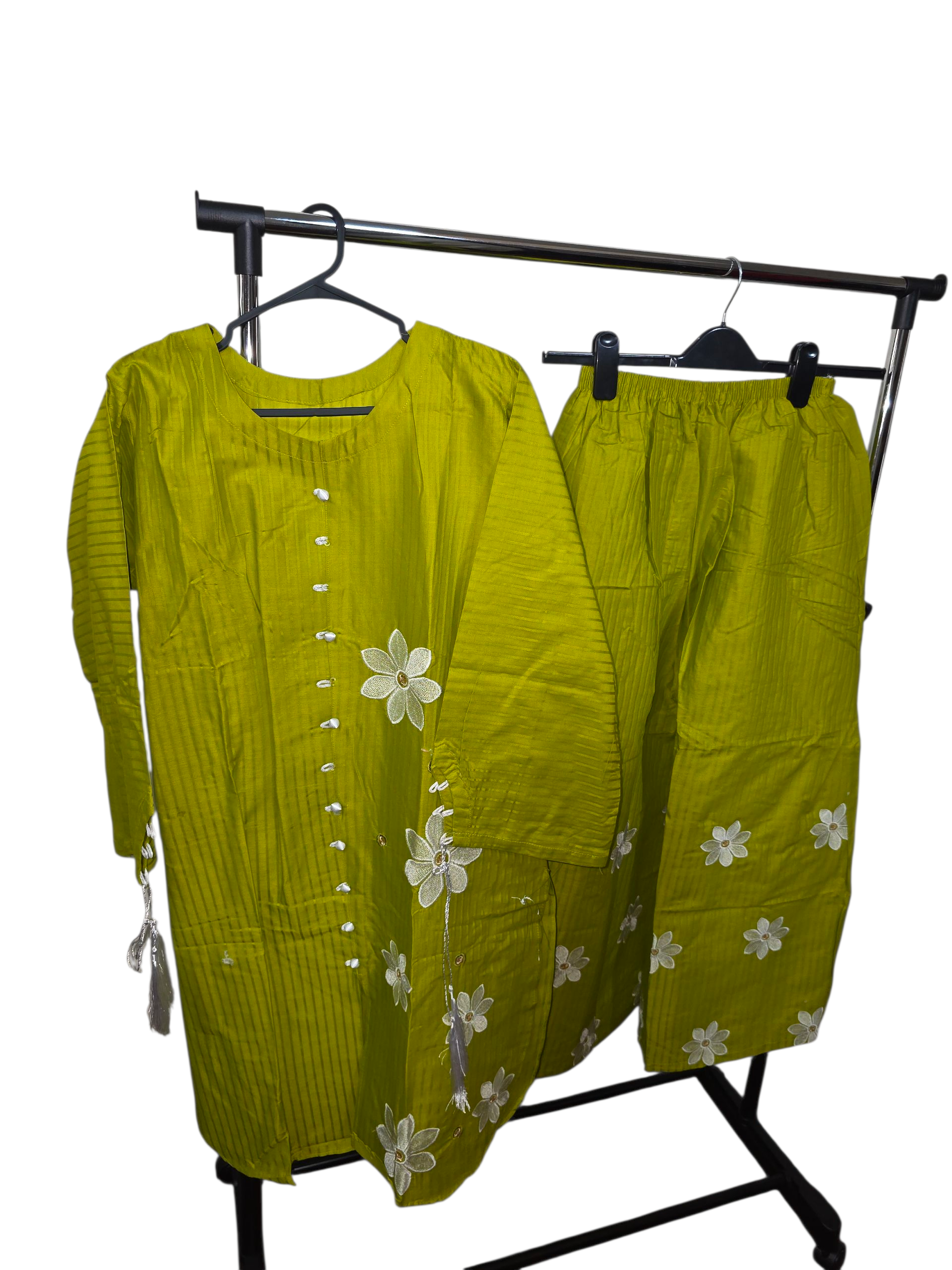 2pc Elegant sleeve string detail, coord set