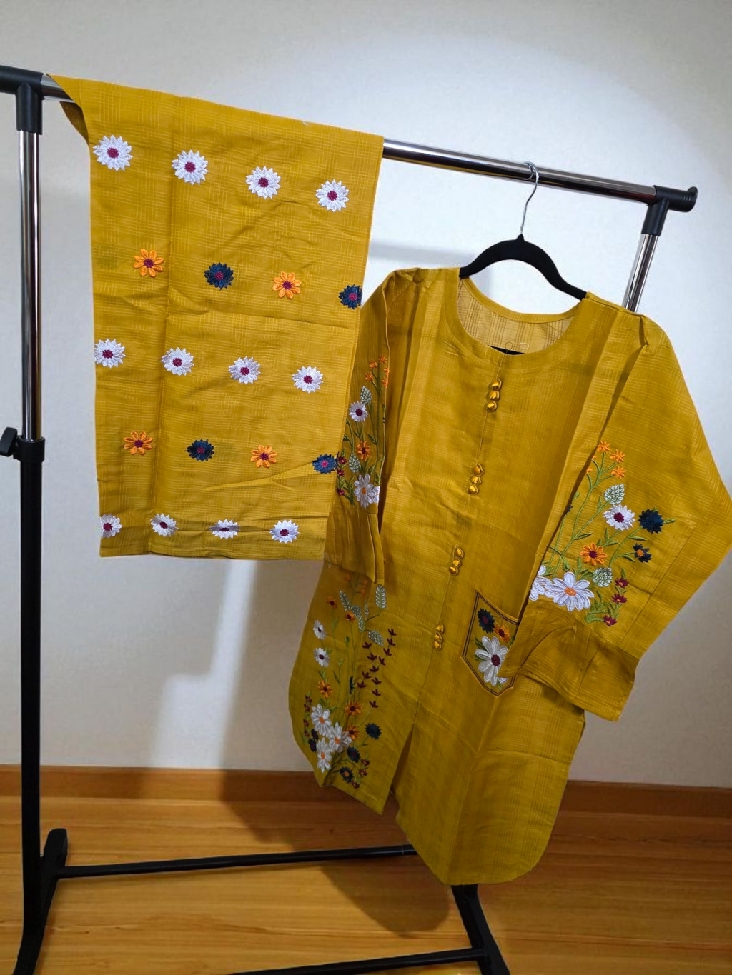 Coord set 2pc asian style, cotton