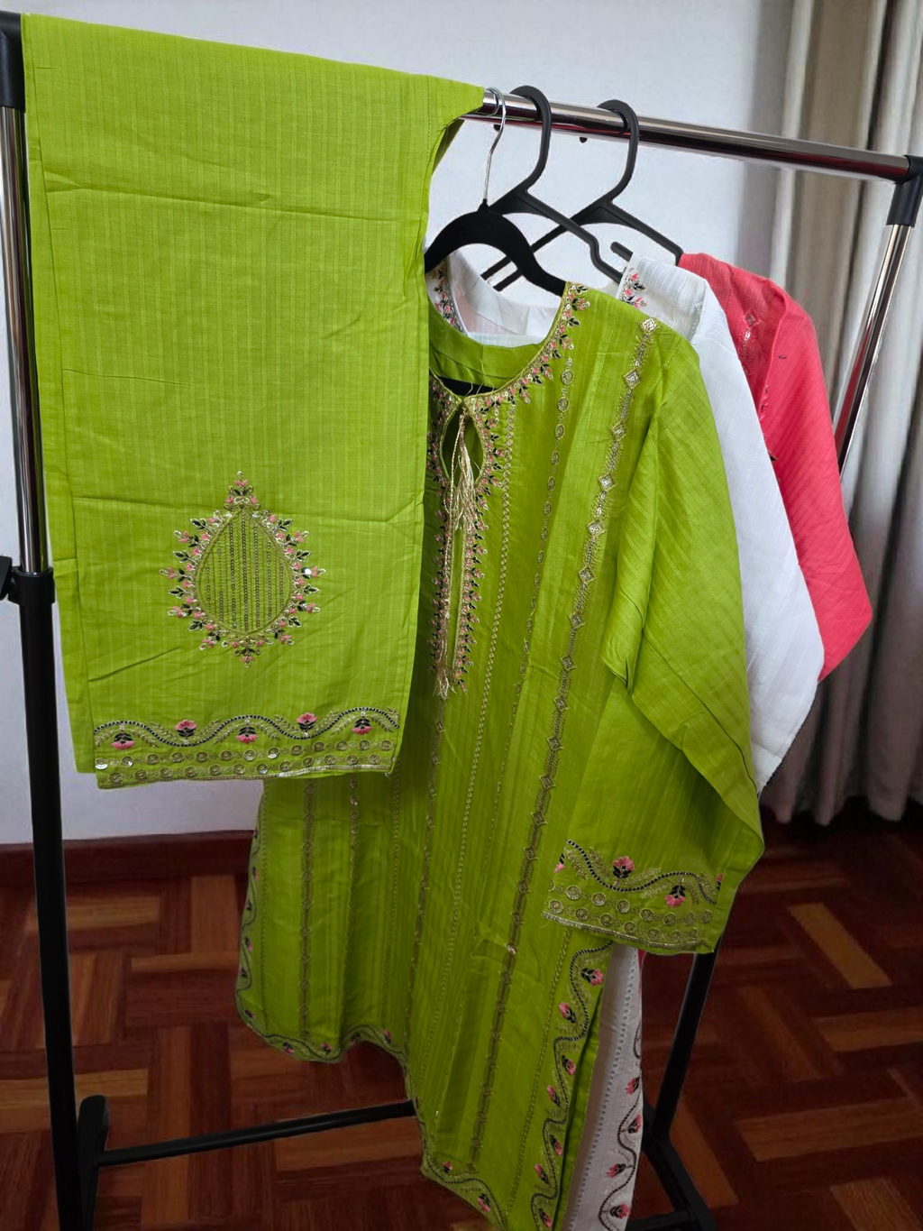 Elegant 2pc coord set, cottom