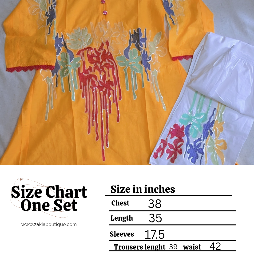 2pc coord frock style Kurti set, cotton